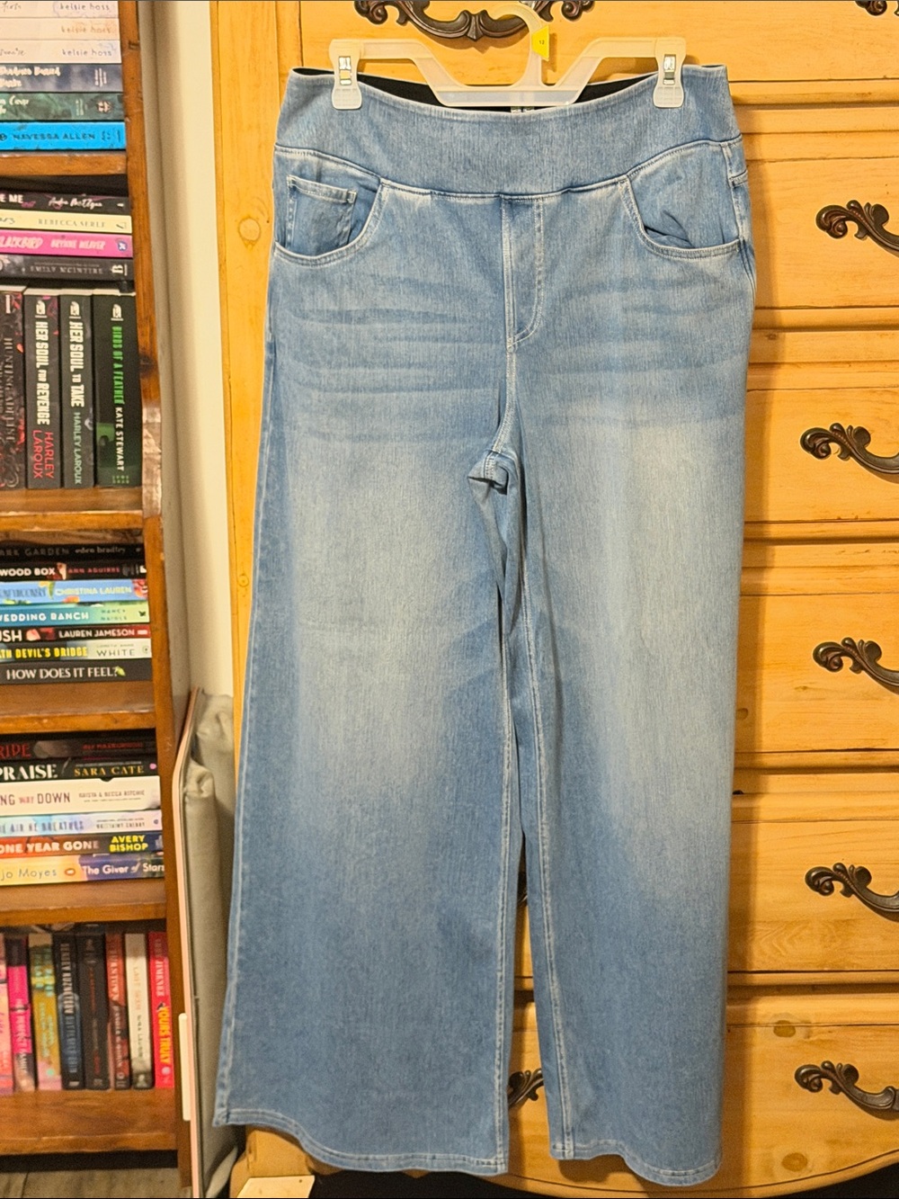 HALARA Light Blue Wide Leg Jeans